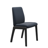 Laurel LB D100 - Paloma Oxford Blue - Black - Armless