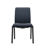 Laurel LB D100 - Paloma Oxford Blue - Black - Armless