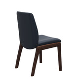 Laurel LB D100 - Paloma Oxford Blue - Brown - Armless