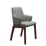 Laurel LB D100 - Paloma Silver Grey - Walnut - Armchair