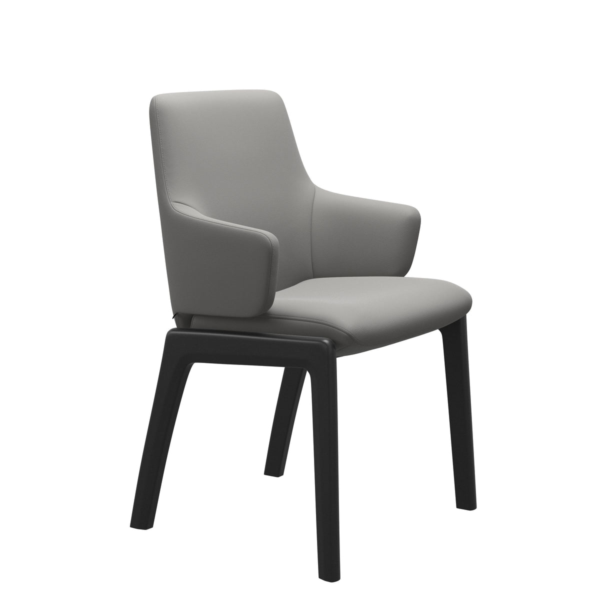 Laurel LB D100 - Paloma Silver Grey - Black - Armchair