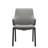 Laurel LB D100 - Paloma Silver Grey - Black - Armchair