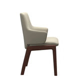 Laurel LB D100 - Paloma Light Grey - Walnut - Armchair