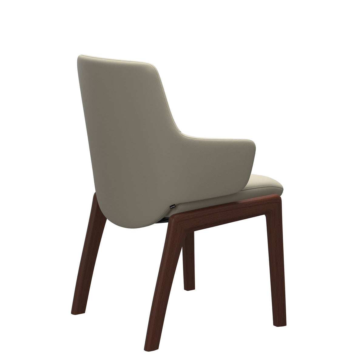 Laurel LB D100 - Paloma Light Grey - Walnut - Armchair