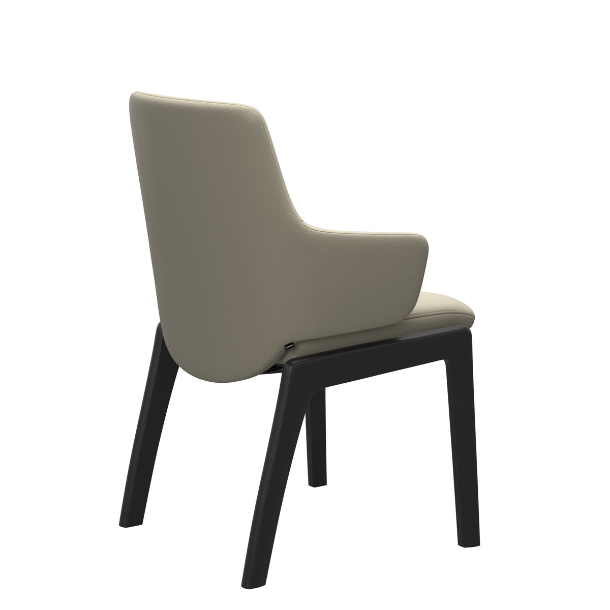 Laurel LB D100 - Paloma Light Grey - Black - Armchair