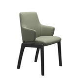 Laurel LB D100 - Paloma Shadow Green - Black - Armchair
