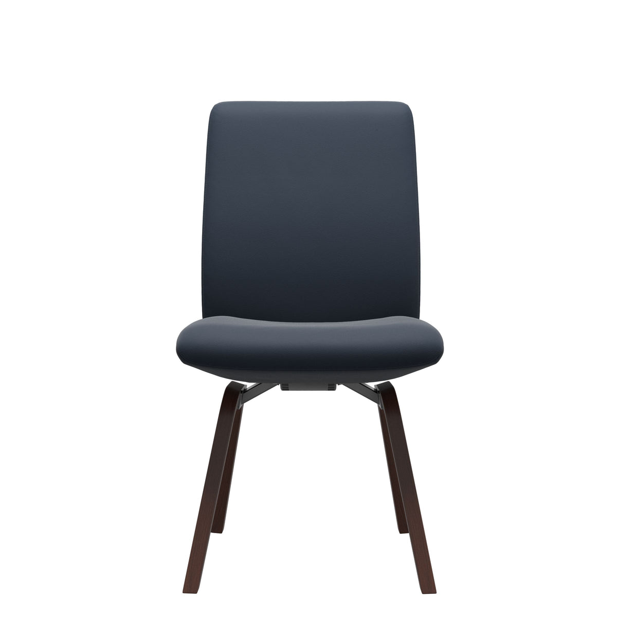 Laurel LB D200 - Paloma Oxford Blue - Walnut - Armless