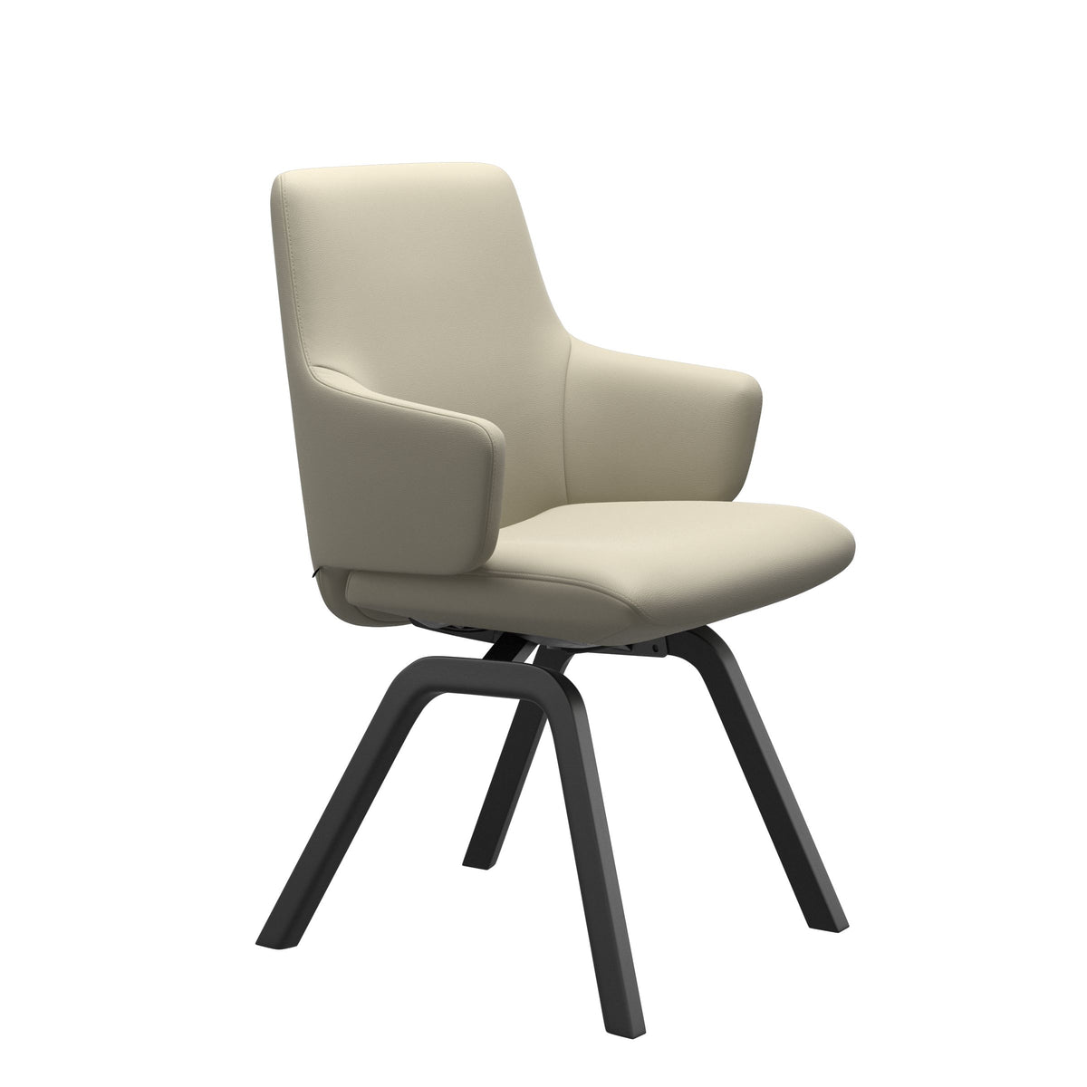 Laurel LB D200 - Paloma Light Grey - Black - Armchair