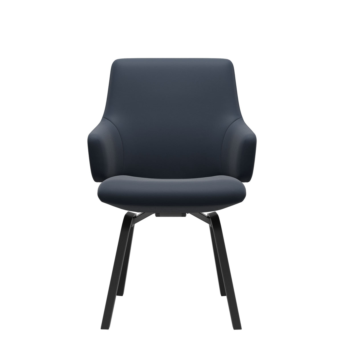 Laurel LB D200 - Paloma Oxford Blue - Black - Armchair