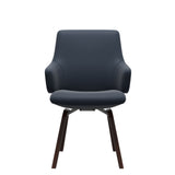 Laurel LB D200 - Paloma Oxford Blue - Brown - Armchair