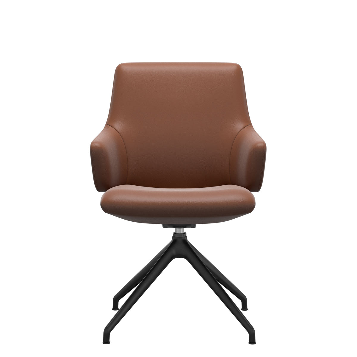 Laurel LB D350 - Paloma New Cognac - Matte Black - Armchair
