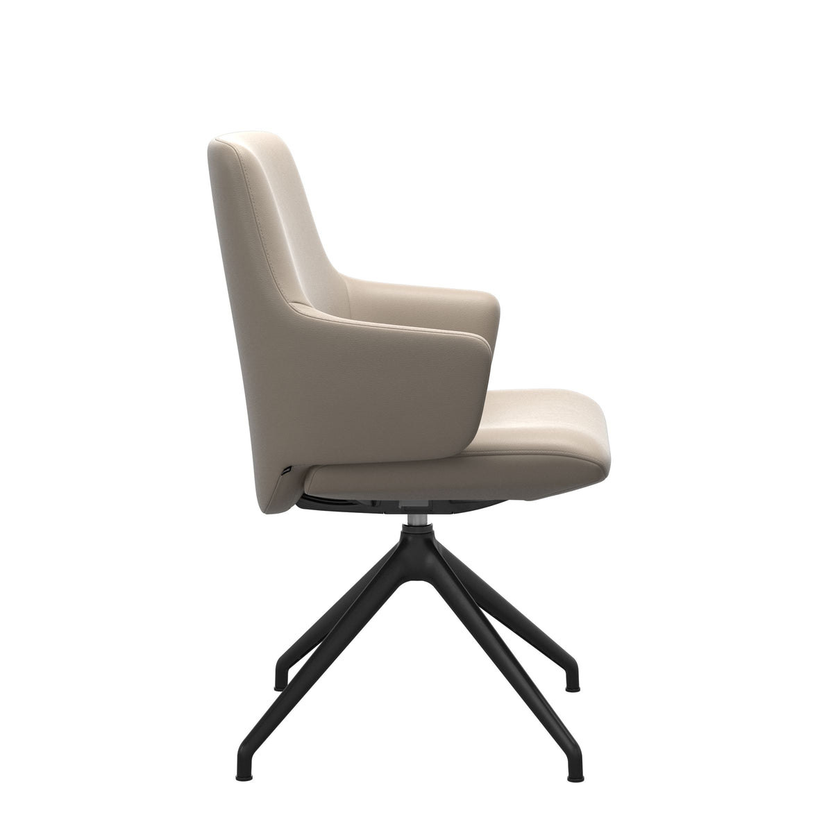 Laurel LB D350 - Paloma Mushroom - Matte Black - Armchair