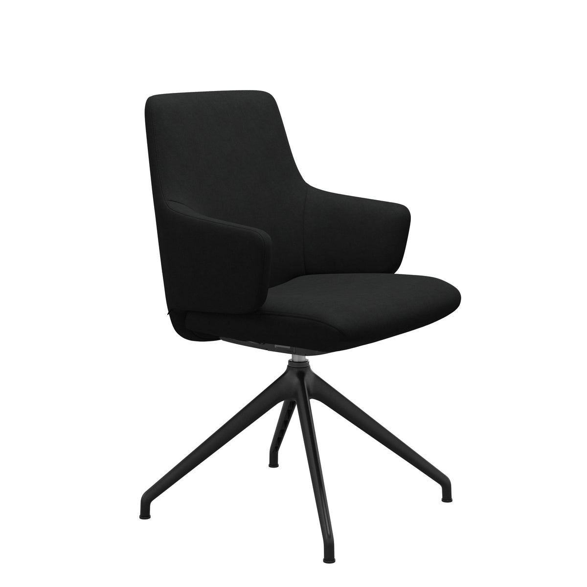 Laurel LB D350 - Dinamica Black - Matte Black - Armchair