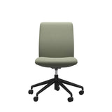 Laurel Home Office - Paloma Shadow Green - Low Back - Armless