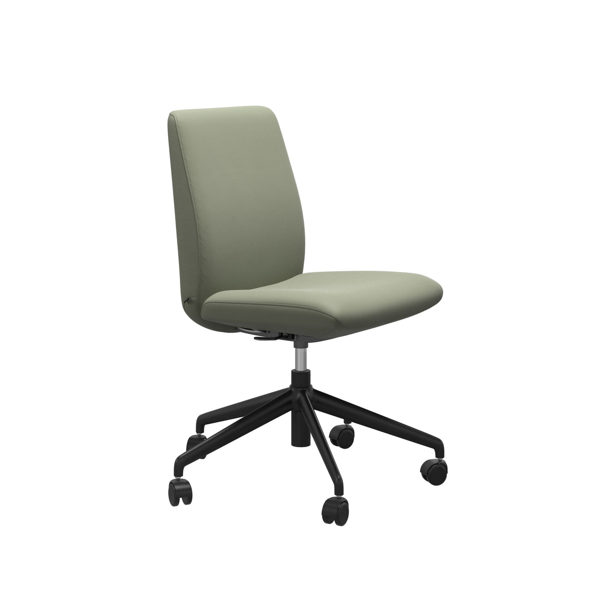 Laurel Home Office - Paloma Shadow Green - Low Back - Armless