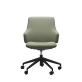 Laurel Home Office - Paloma Shadow Green - Low Back - Armchair