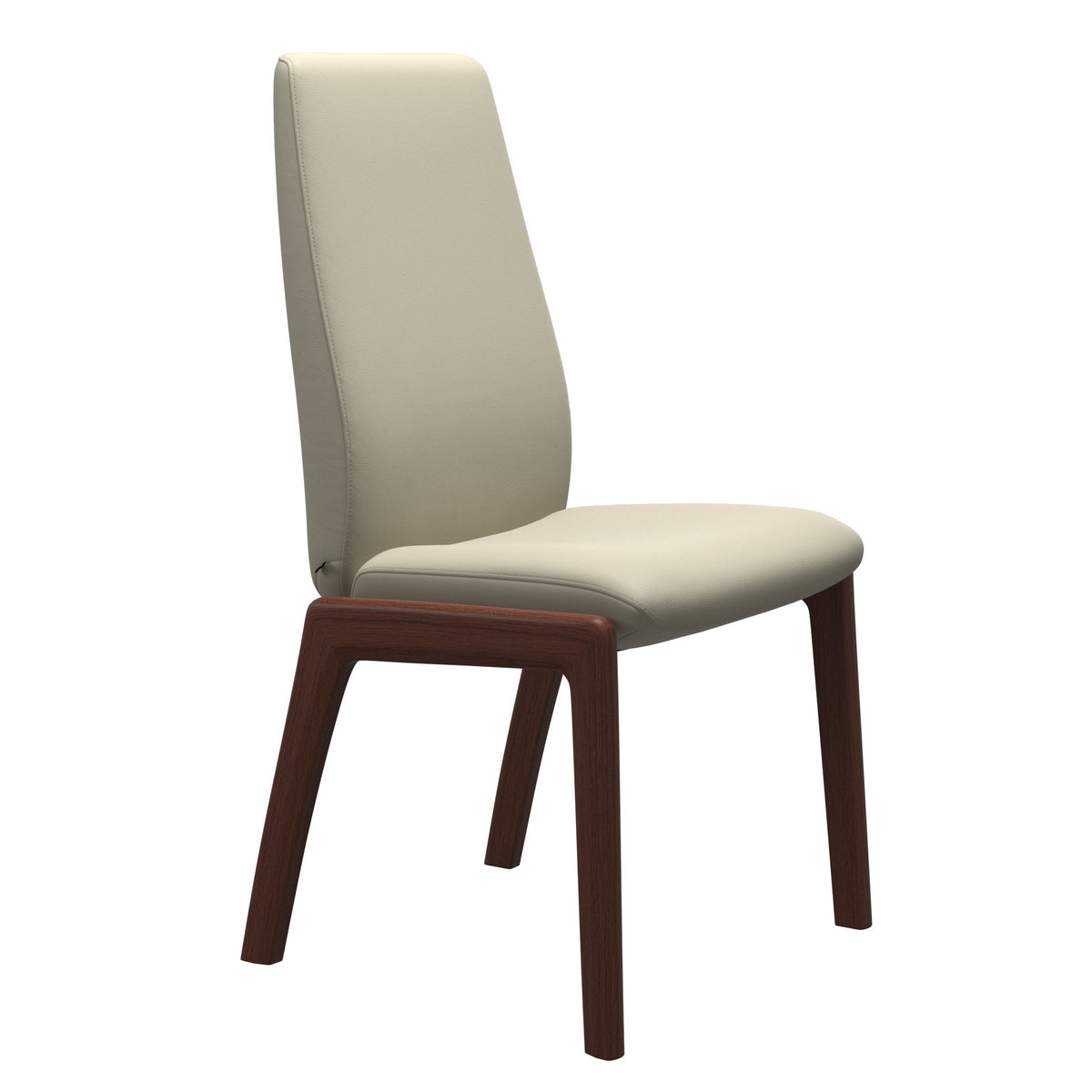 Laurel HB D100 - Paloma Light Grey - Walnut - Armless