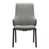 Laurel HB D100 - Paloma Silver Grey - Walnut - Armchair