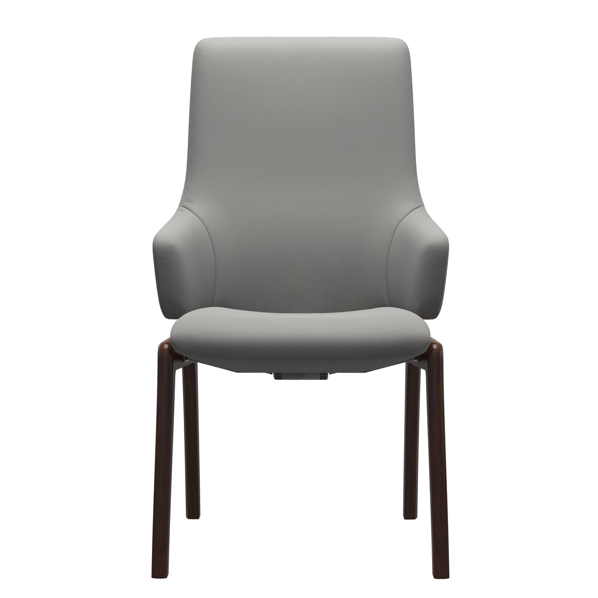 Laurel HB D100 - Paloma Silver Grey - Brown - Armchair