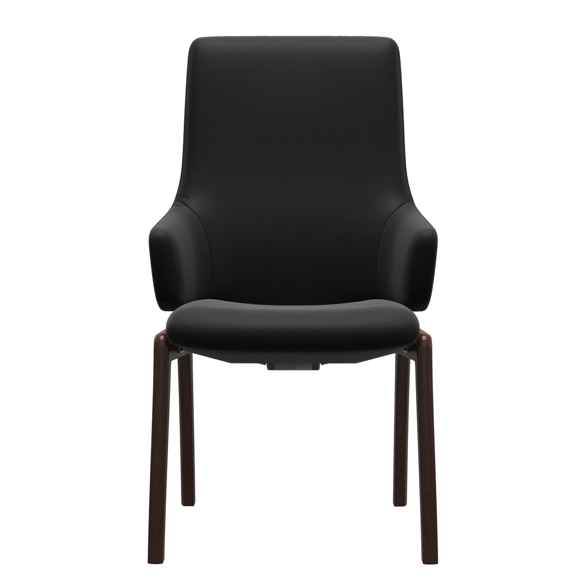 Laurel HB D100 - Paloma Black - Brown - Armchair