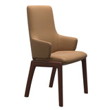 Laurel HB D100 - Paloma Taupe - Walnut - Armchair