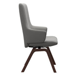 Laurel HB D200 - Paloma Silver Grey - Walnut - Armchair