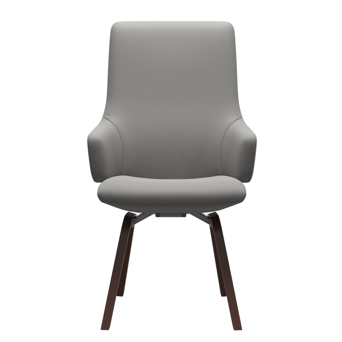 Laurel HB D200 - Paloma Silver Grey - Walnut - Armchair
