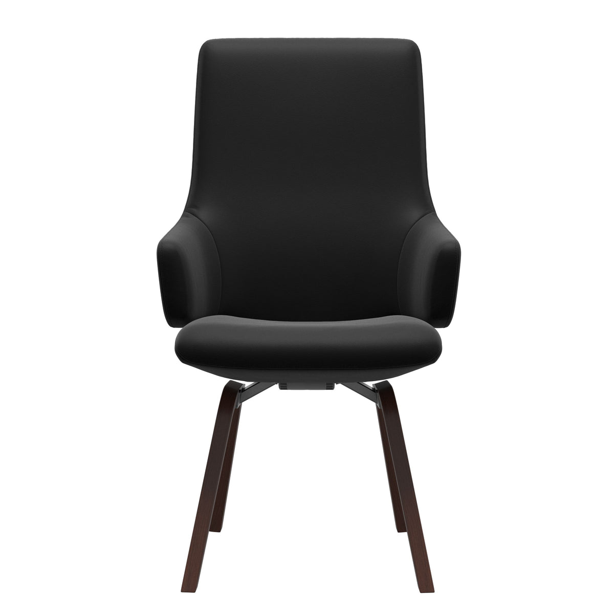 Laurel HB D200 - Paloma Black - Walnut - Armchair