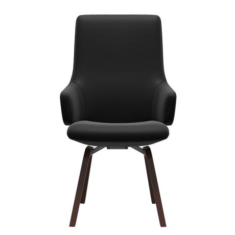 Laurel HB D200 - Paloma Black - Walnut - Armchair
