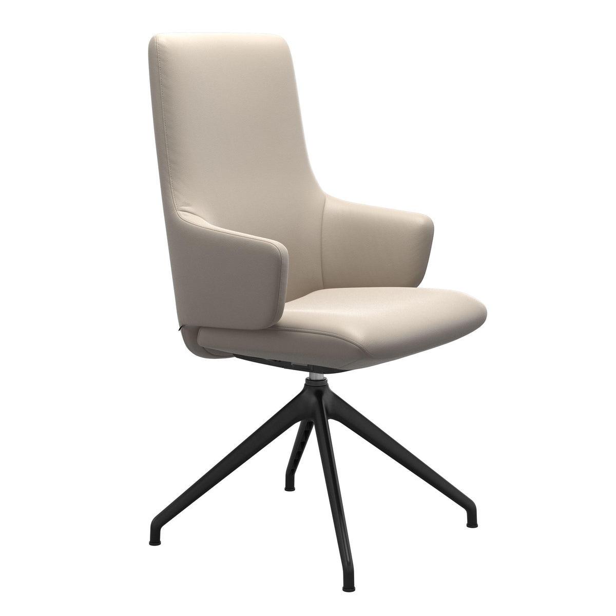 Laurel HB D350 - Paloma Fog - Matte Black - Armchair