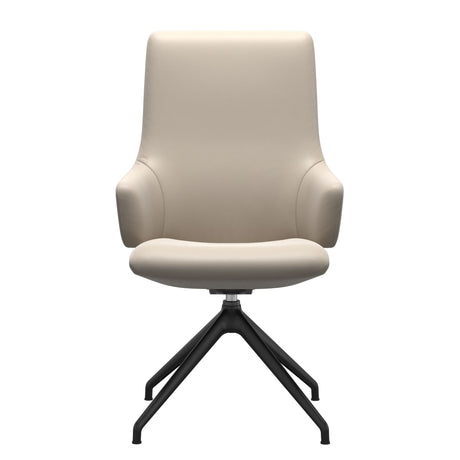 Laurel HB D350 - Paloma Fog - Matte Black - Armchair