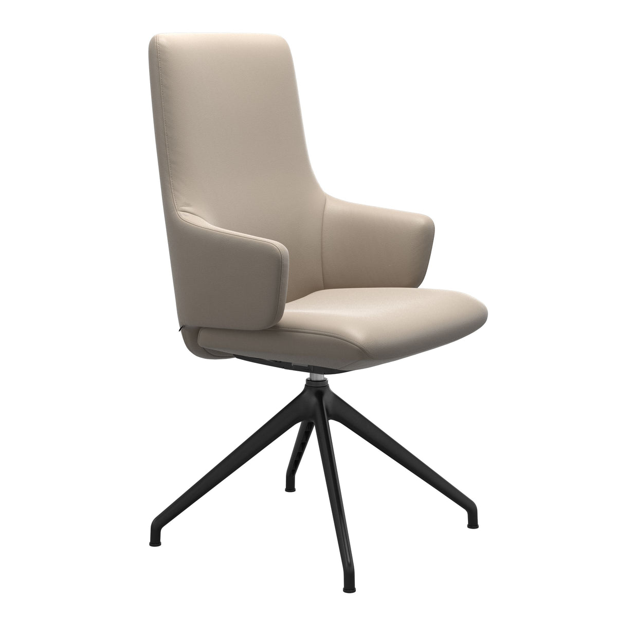 Laurel HB D350 - Paloma Mushroom - Matte Black - Armchair