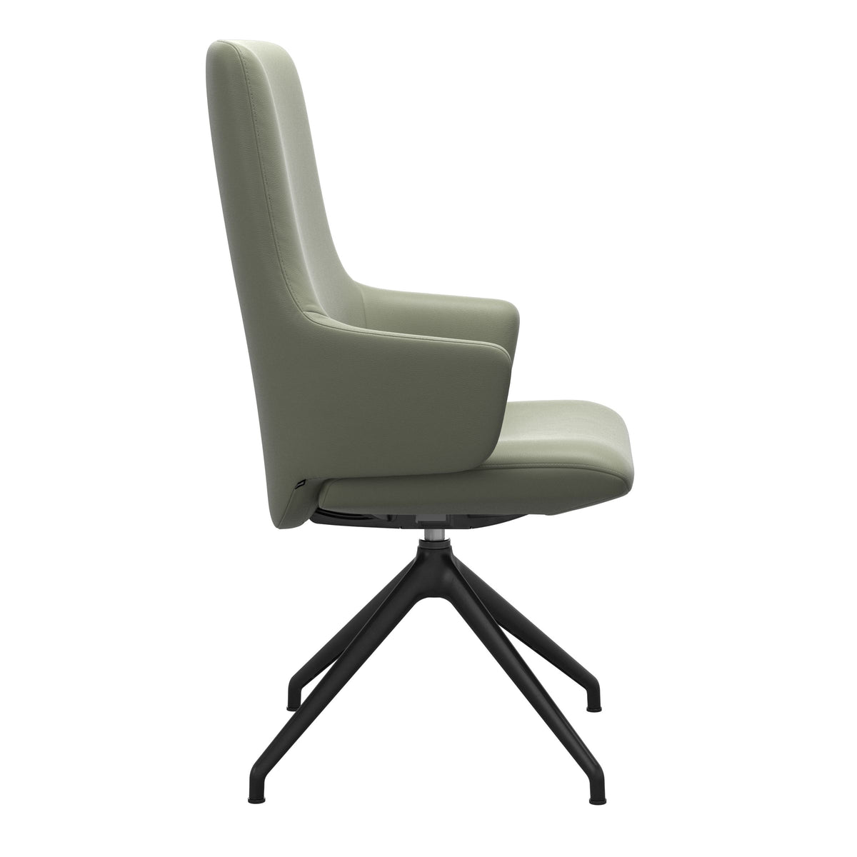 Laurel HB D350 - Paloma Shadow Green - Matte Black - Armchair
