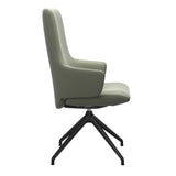 Laurel HB D350 - Paloma Shadow Green - Matte Black - Armchair