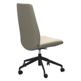 Laurel Home Office - Paloma Light Grey - High Back - Armless