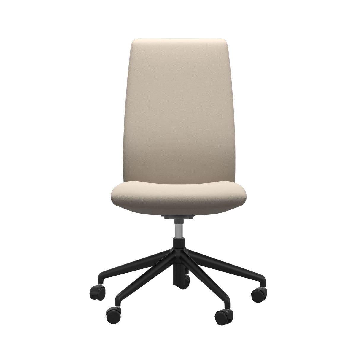 Laurel Home Office - Paloma Fog - High Back - Armless