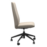 Laurel Home Office - Paloma Fog - High Back - Armless
