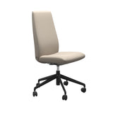 Laurel Home Office - Paloma Fog - High Back - Armless