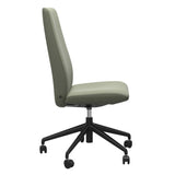 Laurel Home Office - Paloma Shadow Green - High Back - Armless