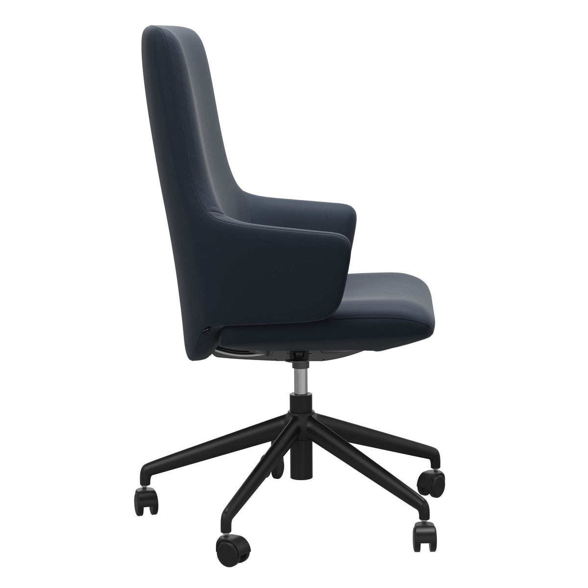 Laurel Home Office - Paloma Oxford Blue - High Back - Armchair