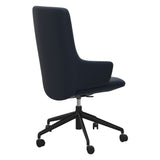 Laurel Home Office - Paloma Oxford Blue - High Back - Armchair