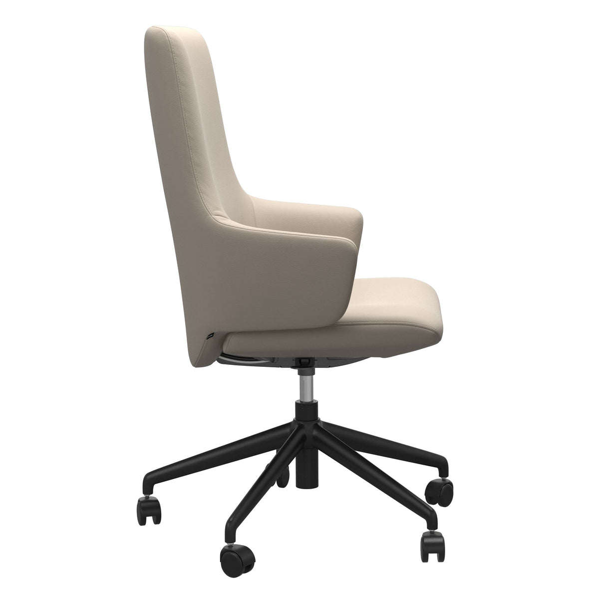 Laurel Home Office - Paloma Fog - High Back - Armchair