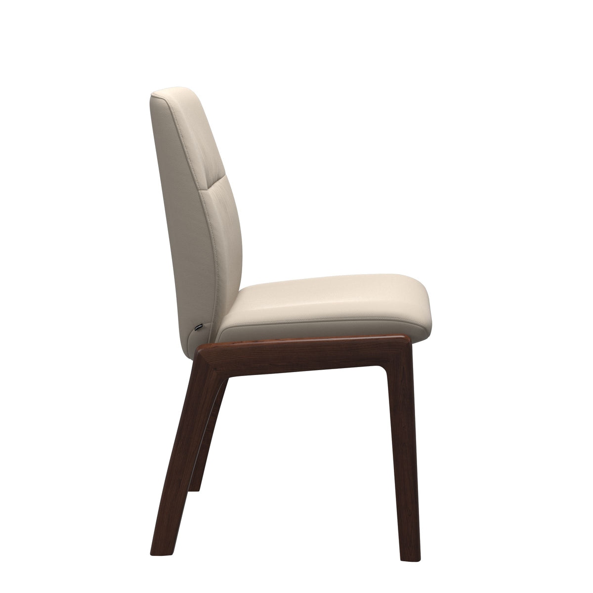 Mint Low Back Dining Chair - Paloma Fog - Brown - Armless