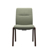 Mint Low Back Dining Chair - Paloma Shadow Green - Brown - Armless
