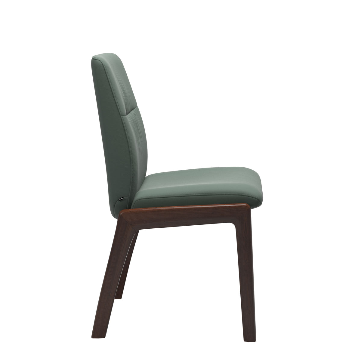 Mint Low Back Dining Chair - Paloma Sage Green - Brown - Armless