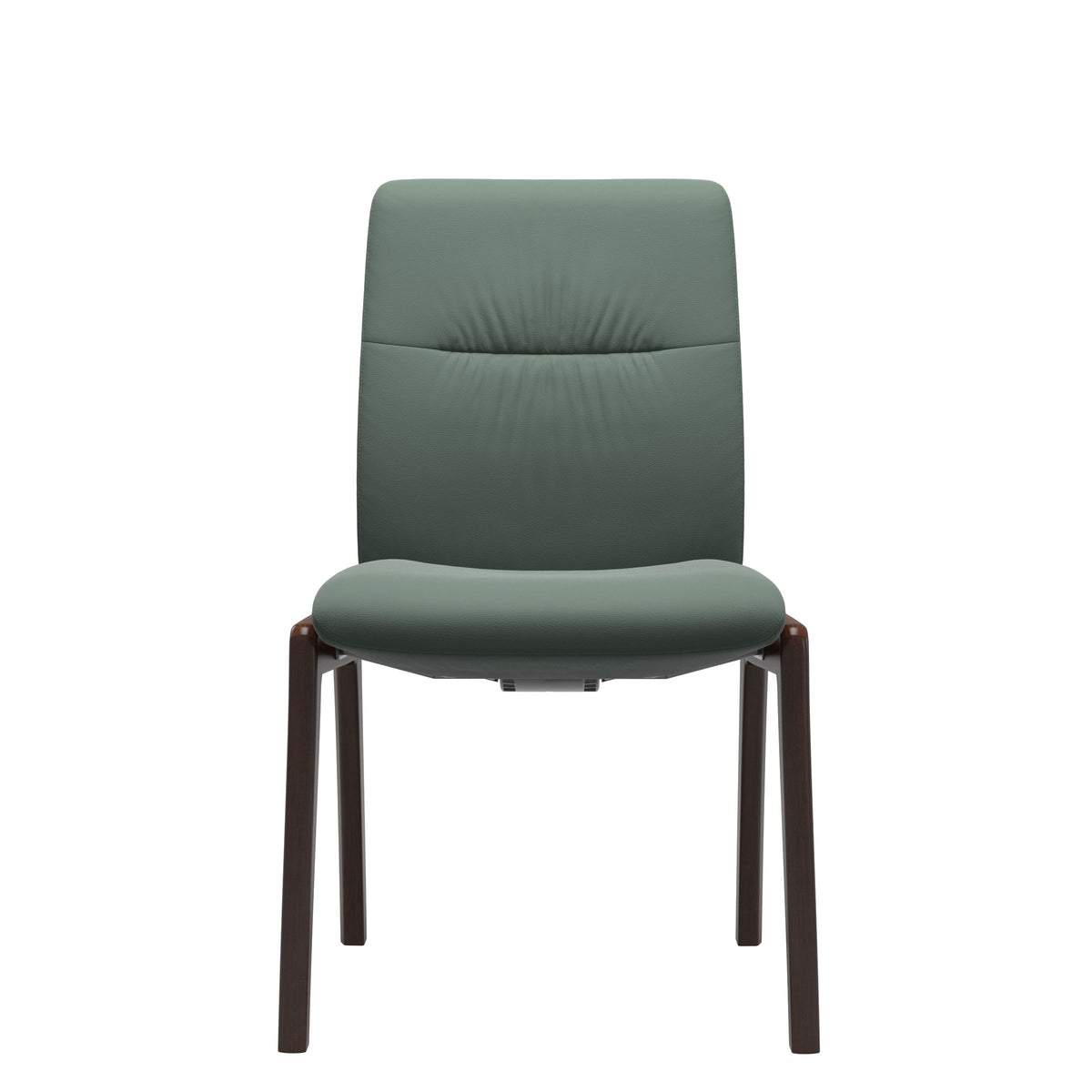 Mint Low Back Dining Chair - Paloma Sage Green - Brown - Armless
