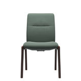 Mint Low Back Dining Chair - Paloma Sage Green - Brown - Armless