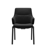 Mint Low Back Dining Chair - Paloma Black - Black - Armchair