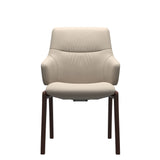 Mint Low Back Dining Chair - Paloma Fog - Brown - Armchair