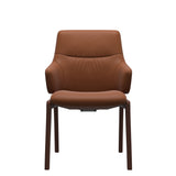 Mint Low Back Dining Chair - Paloma New Cognac - Walnut - Armchair